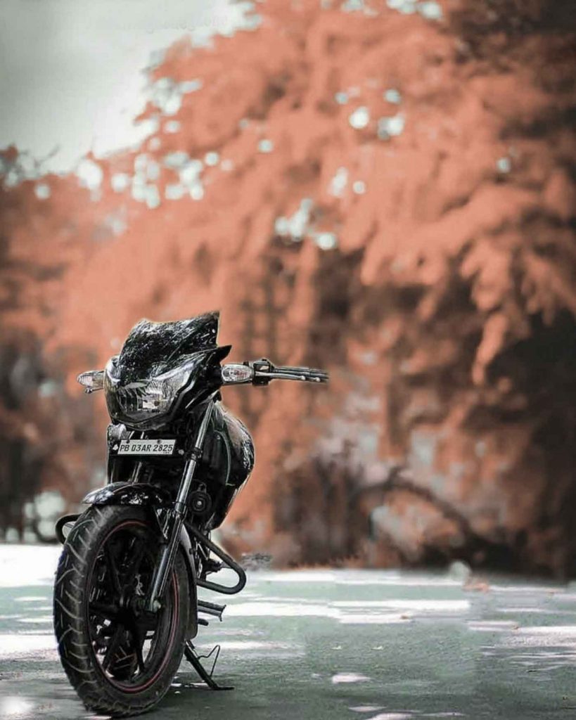 TVS RTR Bike CB Background Free Stock Image