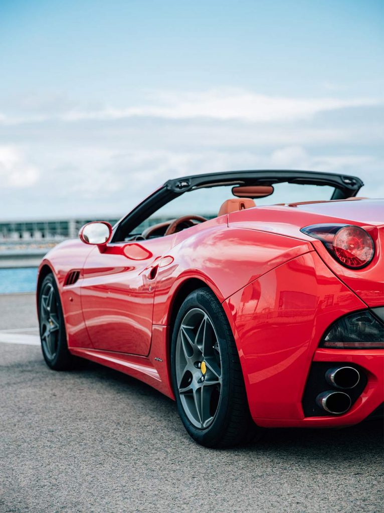 Red Car Blur CB Background Free Stock Image 