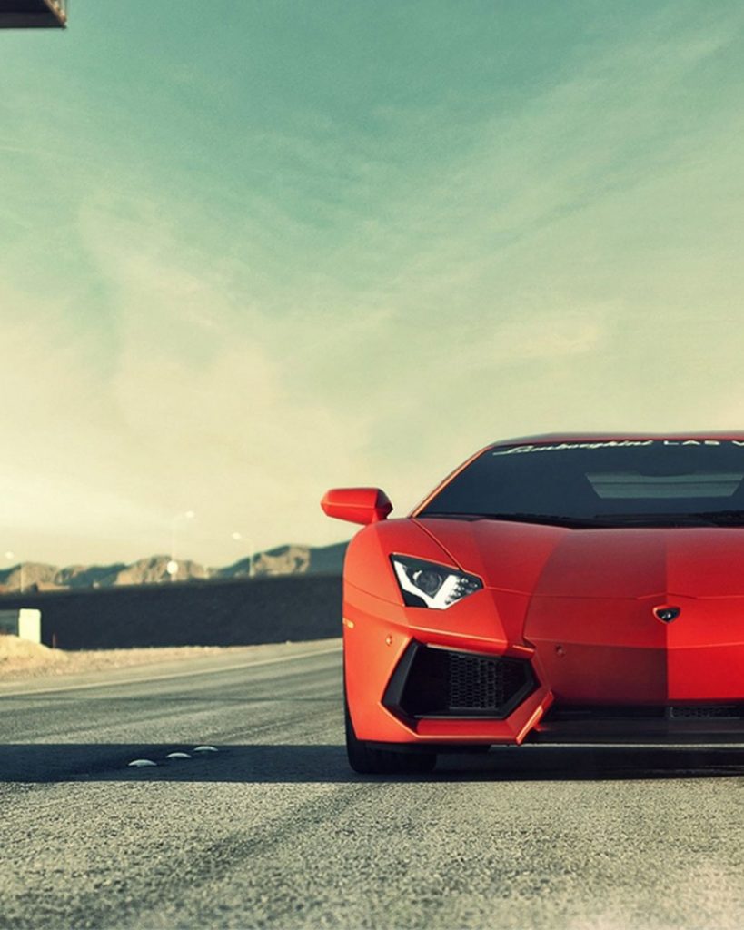 Red Lamborghini Car Cb Background Free Stock Image 