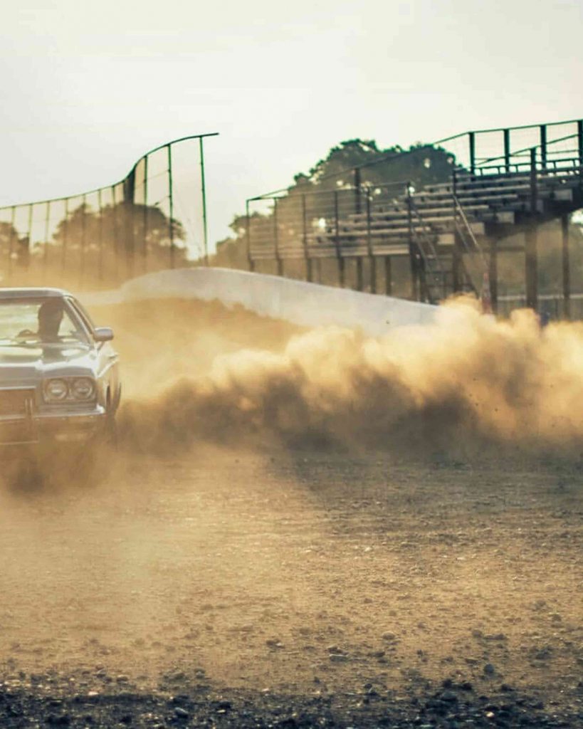 Car Drift Dust CB Background Free Stock
