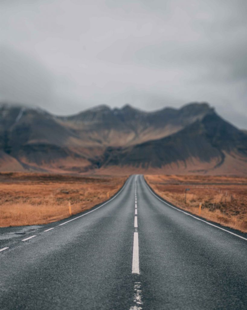 Blur Road and Mountain CB Background HD Free Stock