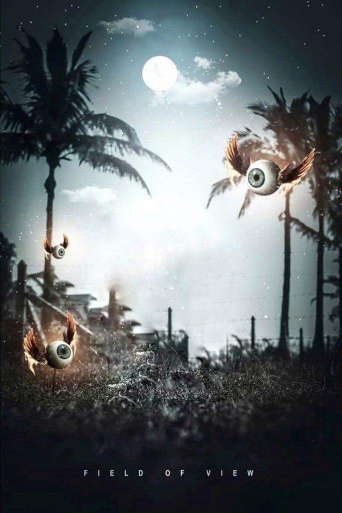 Eyes Flying Blur PicsArt Background Free Stock Image
