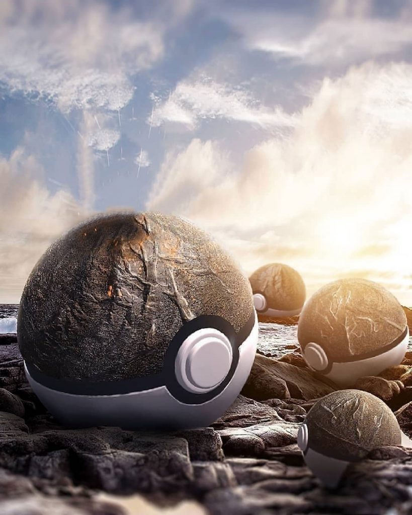 Pokeball Blur PicsArt Background Free Stock Image 