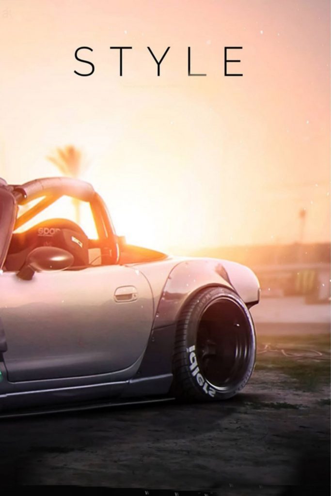 Stylish Car Blur PicsArt Background Free Stock Image