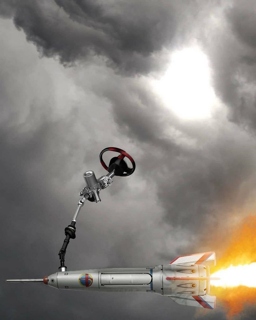 Rocket Explosion Blur PicsArt Background Free Stock Image 