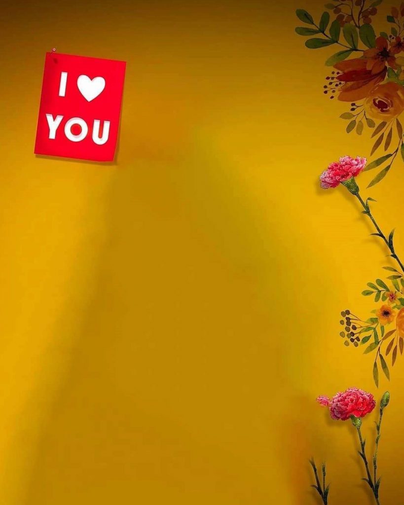 Yellow Flower Snapseed Background Full HD Image