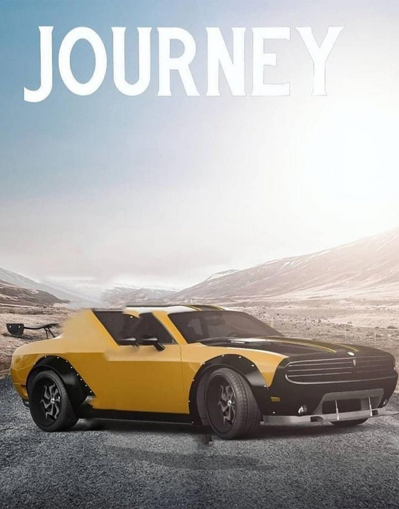 Journey CB Background Free Stock Image