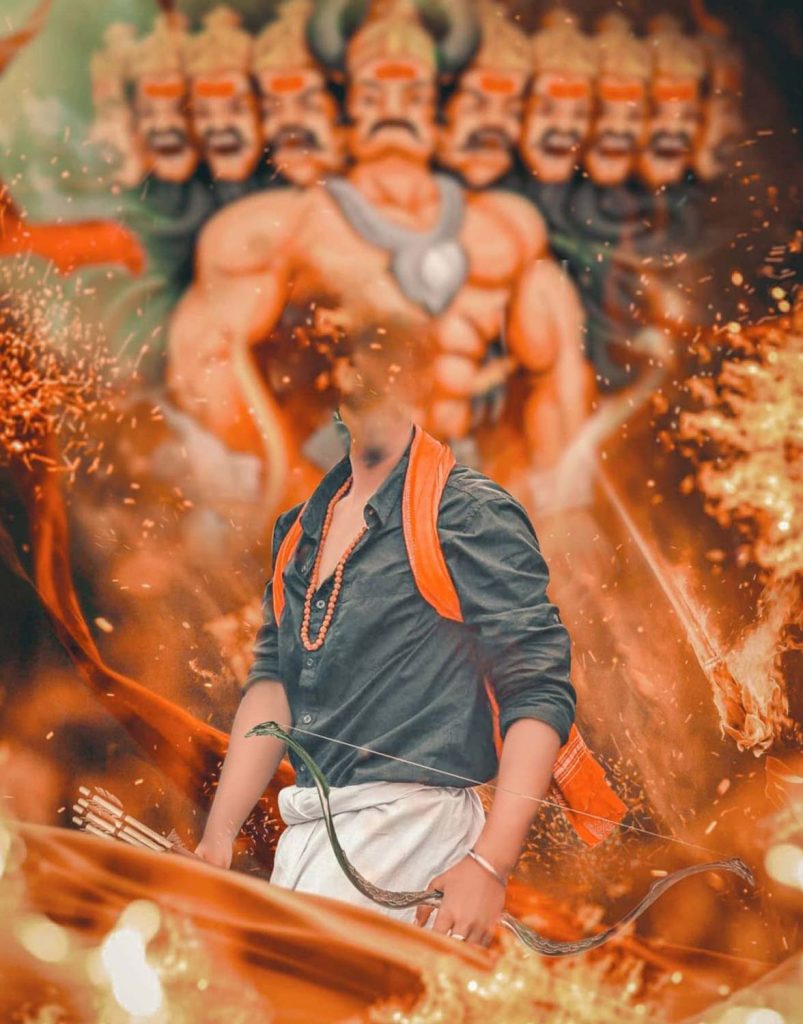 Ram Navami Special Cb Background Free Stock Image