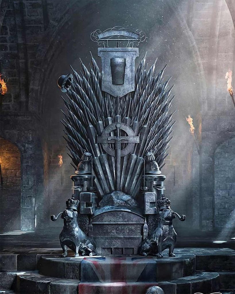 Royal Chair CB Background Free Stock Image