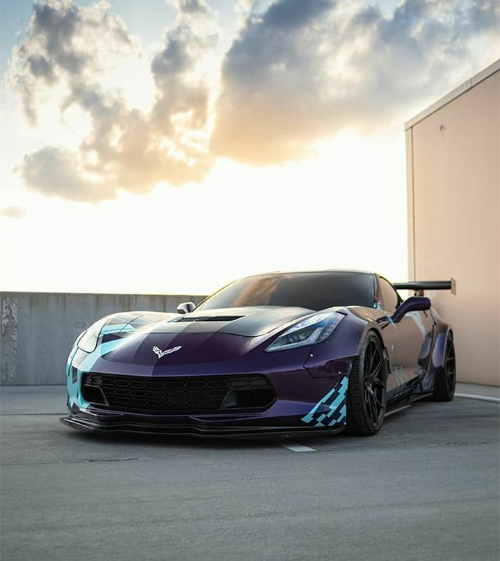 Need For Speed Car CB Background Free Stock Image