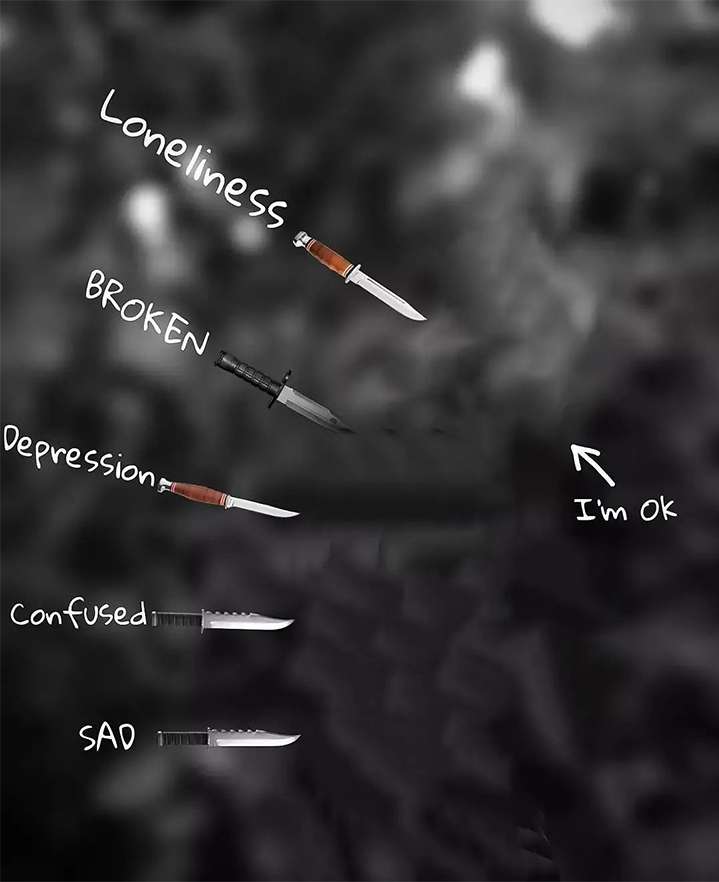 Sad Life CB Background HD Free Stock Image