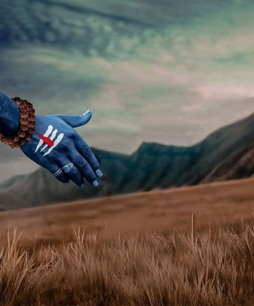 Shiva Hand CB Background HD Free Stock Photo