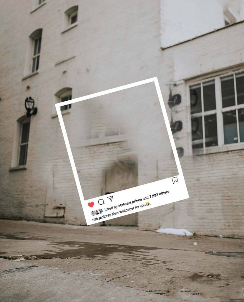 Instagram Frame CB Background Free Stock Image