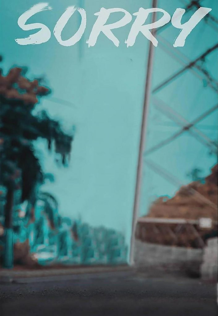 Sorry Photo editing CB Background Free Stock Image