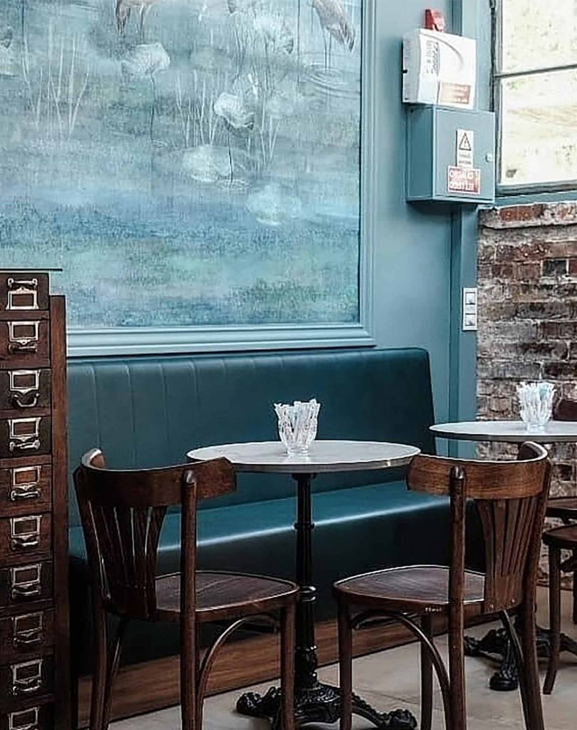 Cafe CB Background Free Stock Image