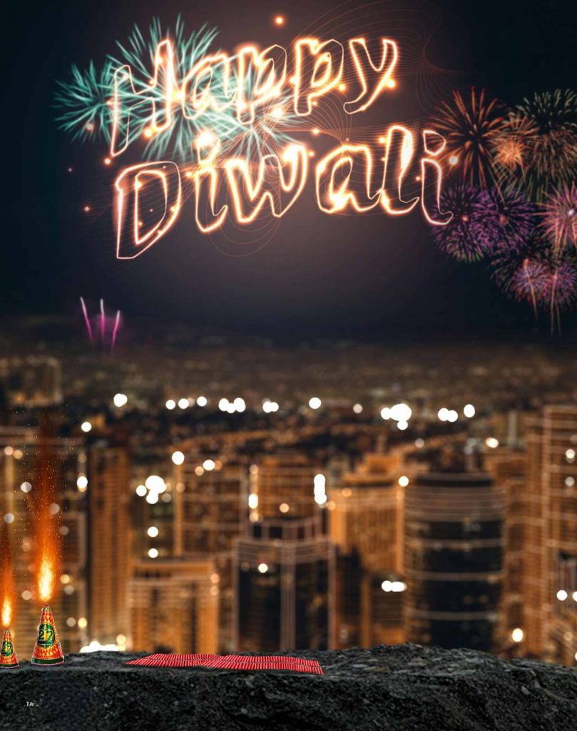 Happy Diwali CB Background Free Stock Image