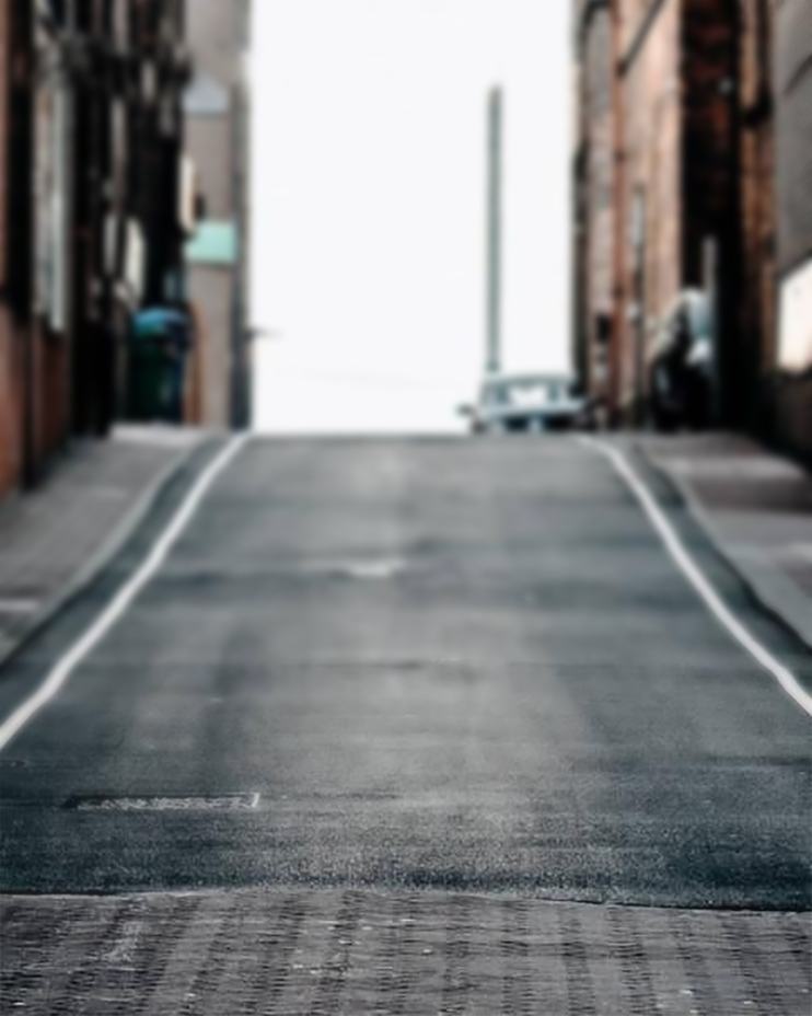 City Road Blur CB Background Free Stock Image