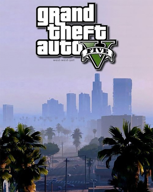 GTA 5 CB Background Free Stock Image