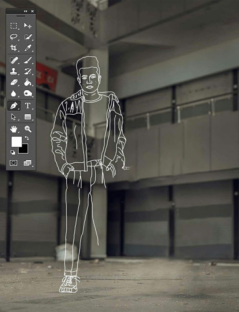 Photoshop Photo Editing CB Background Free Stock Image
