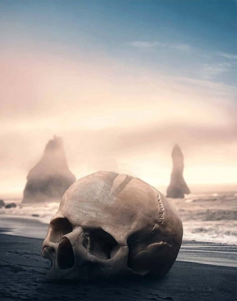 Creative Skeleton Photo Editing CB Background