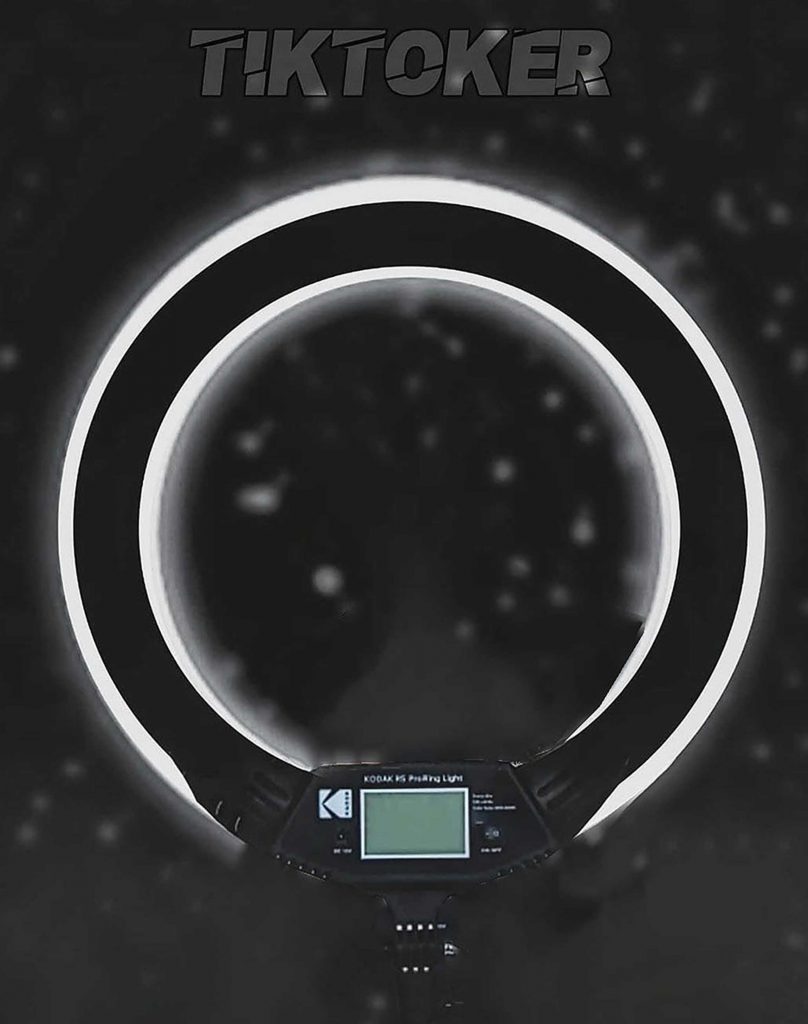 TikTok Ring Light Cb Background Free Stock Image