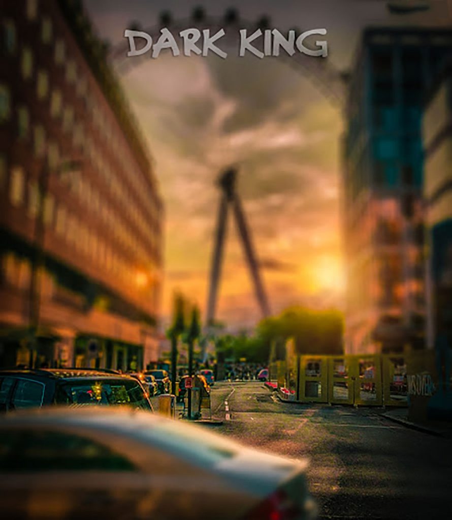 Dark Night Blur PicsArt Background Free Stock Image