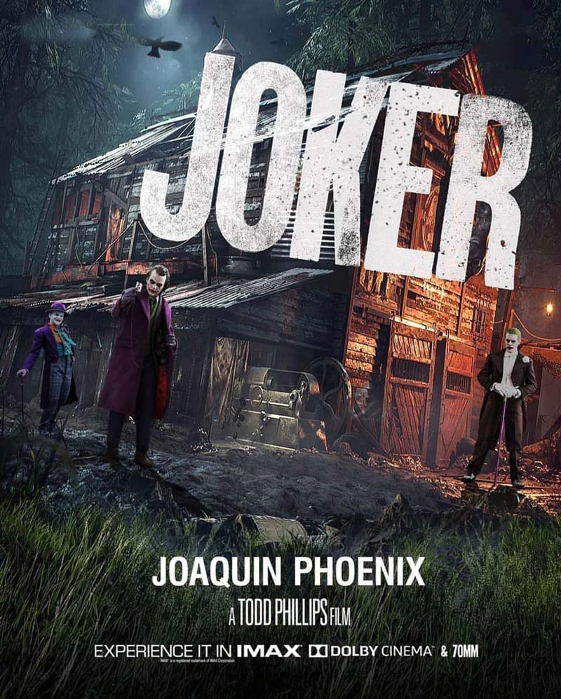 Joker Movie Poster PicsArt Background Free Stock Image