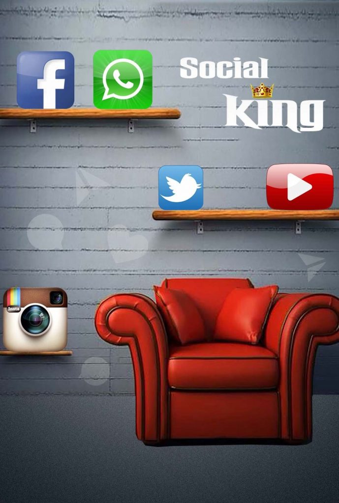 Social King HD PicsArt Background Free Stock Image