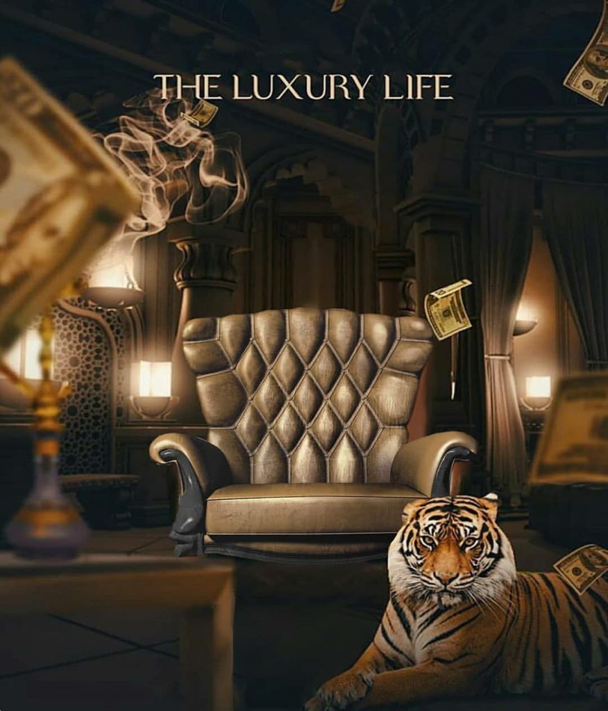 The Luxury Life PicsArt Background Free Stock Image