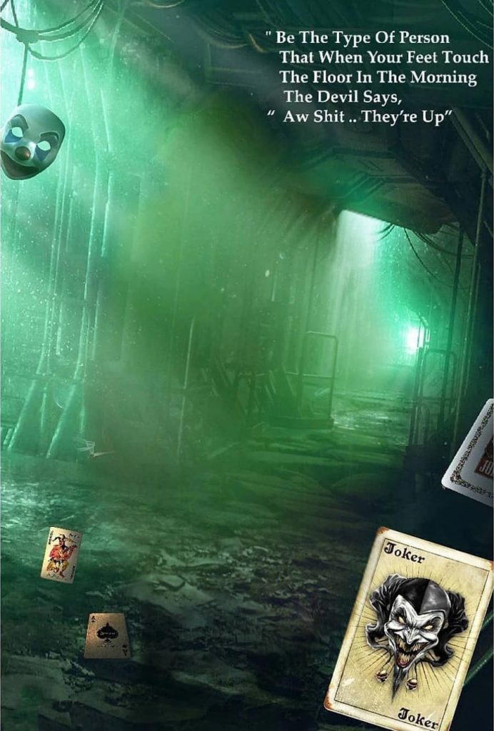 Joker Card Poster PicsArt Background Free Stock Image