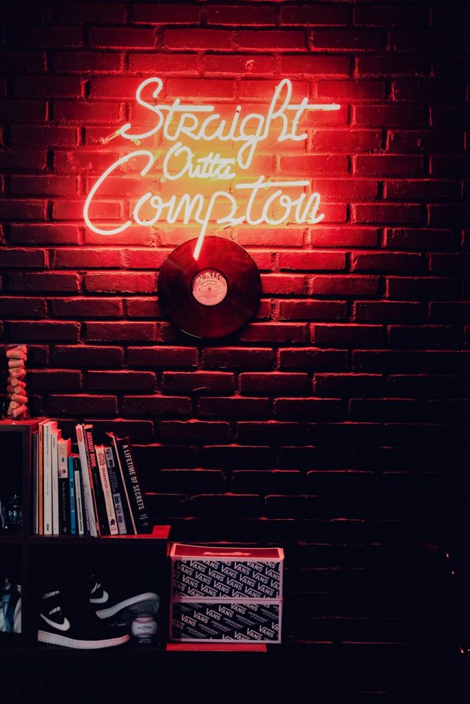 Straight Outta Compton PicsArt Background Free Stock Image