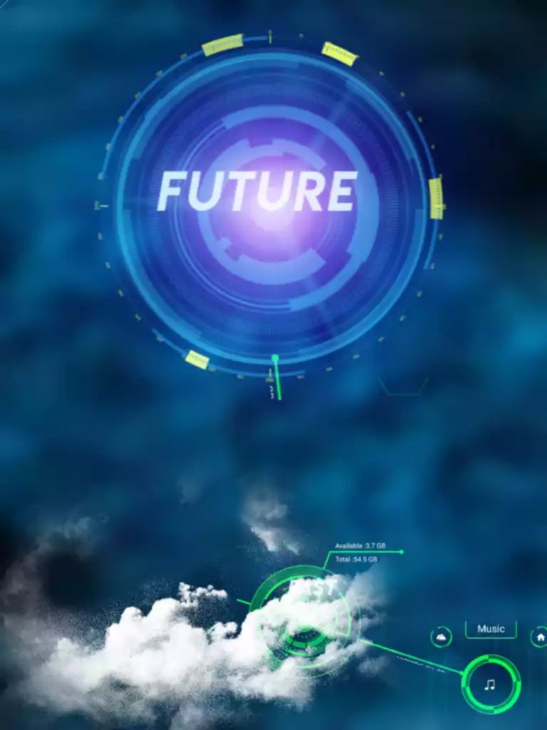 The Future Blur PicsArt Background Free Stock Image