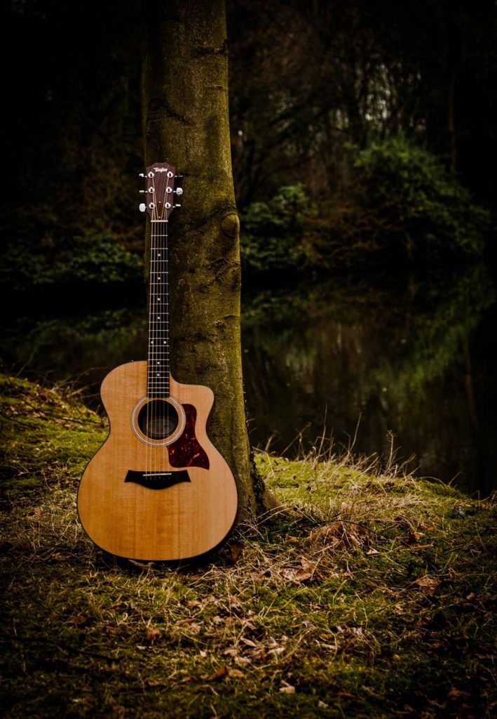 Guitar Blur PicsArt Background Free Stock Image 