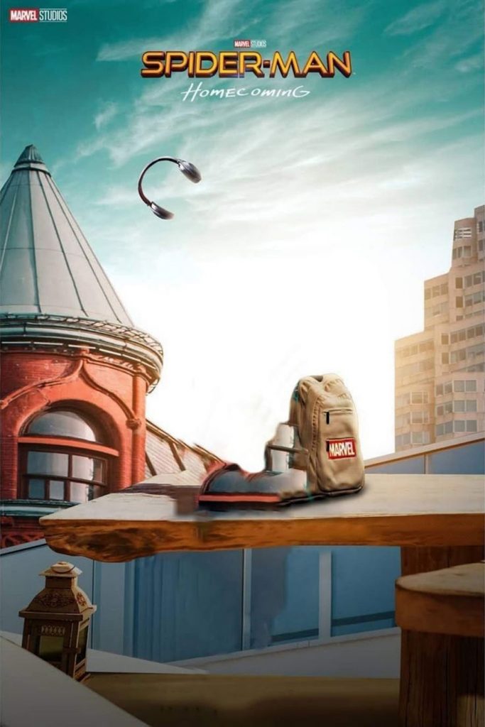 Spiderman home coming PicsArt Background Free Stock Image