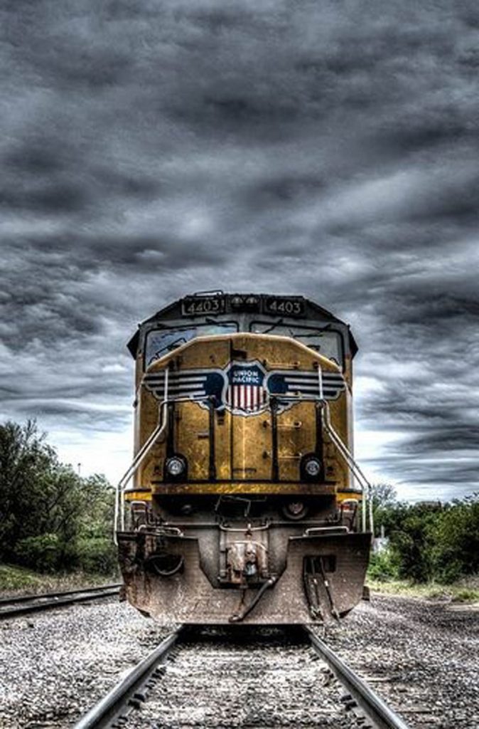 Train Union Pacific PicsArt Background Free Stock Image
