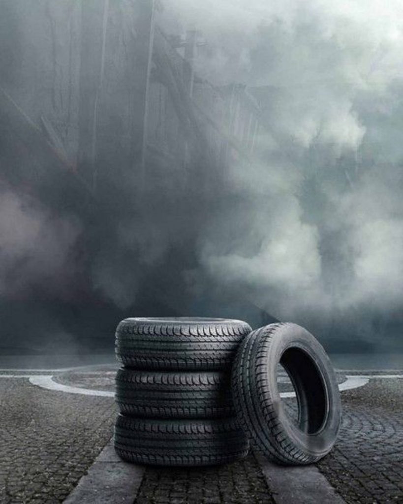 Wheel Tyer Blur PicsArt Background Free Stock Image