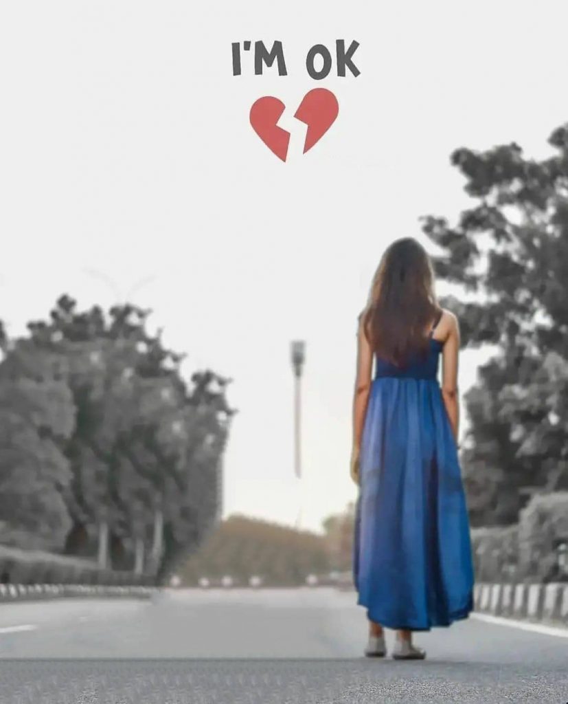 I'm Ok Blur PicsArt Background Free Stock Image