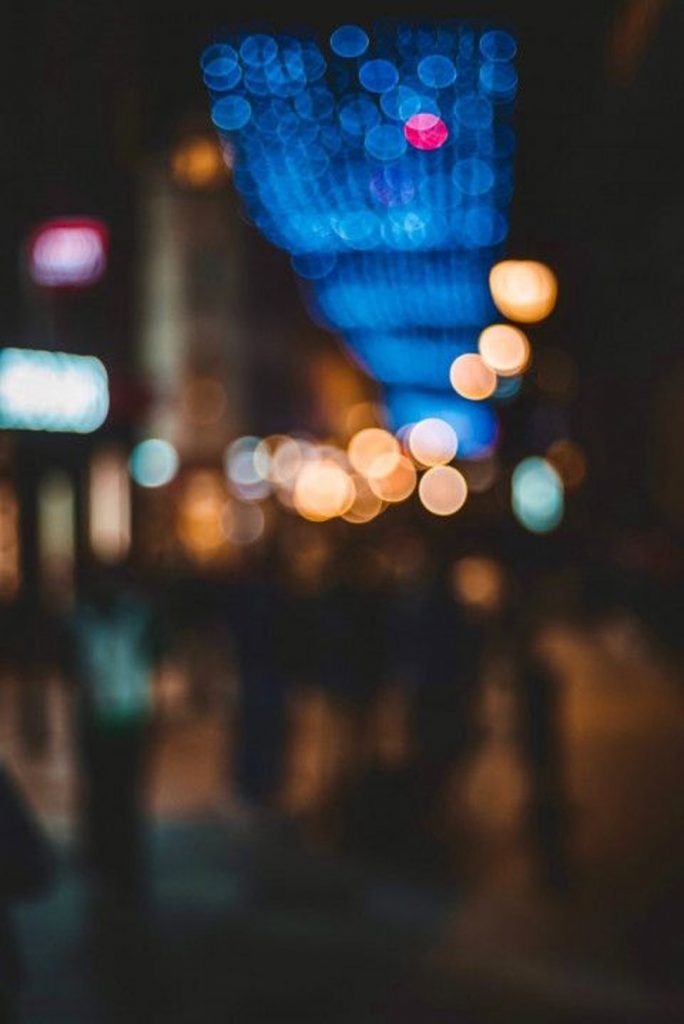 Diwali Lighting Blur PicsArt Background Free Stock Image