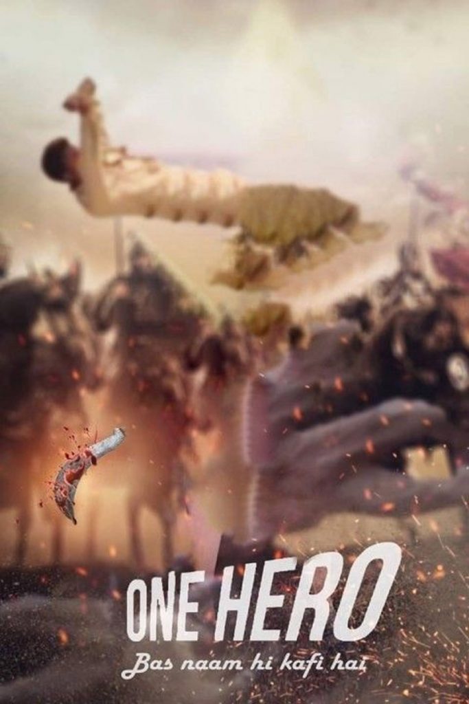 One Hero Movie Poster PicsArt Background Free Stock Image