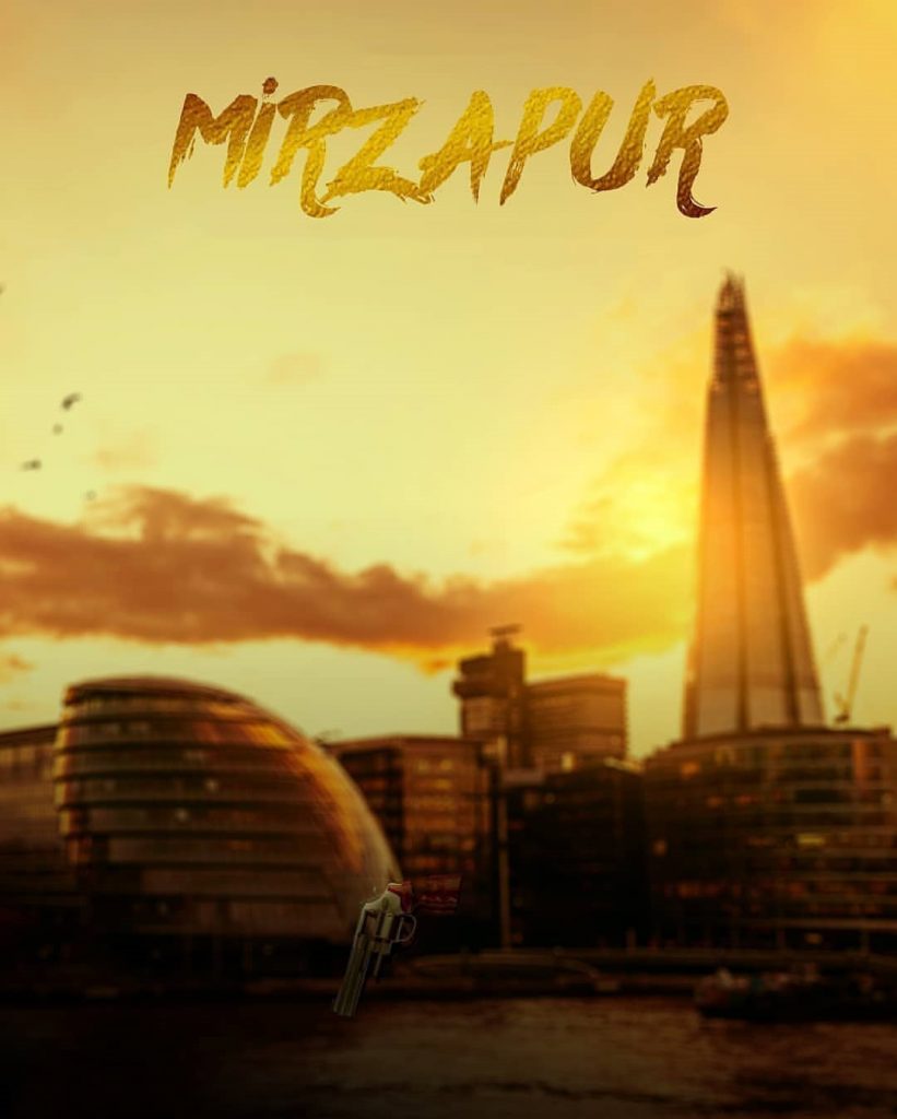 Mirzapur Movie Poster PicsArt Background Free Stock Image