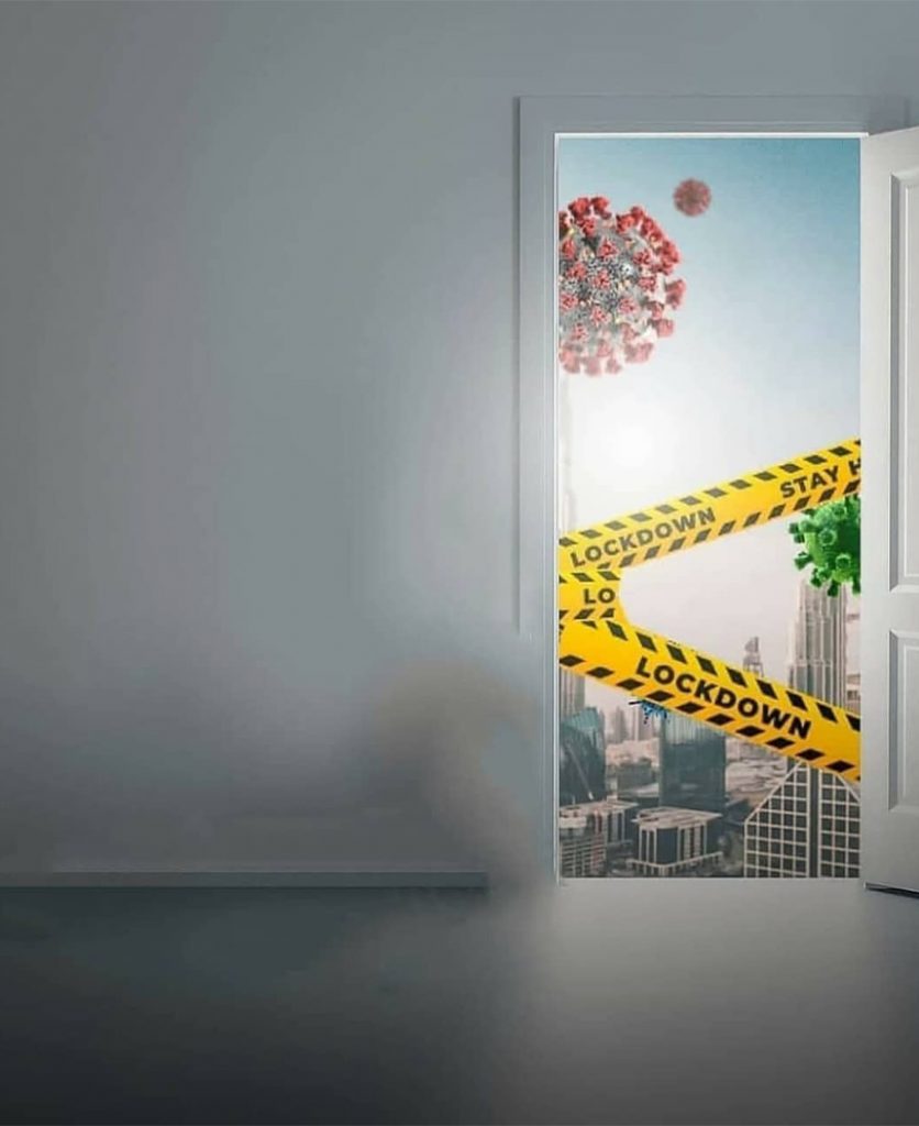 Lockdown CB Background HD Free Stock Image