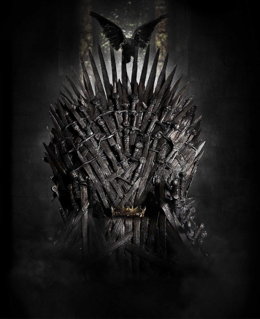Game Of Thrones Chair CB Background Free Stock Image