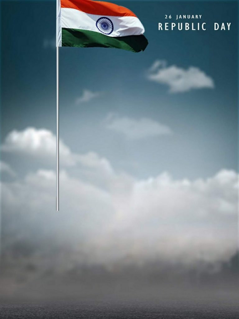 Republic Day HD PicsArt Background Free Stock Image