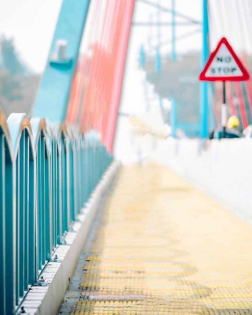Bridge Blur PicsArt Background Free Stock Image