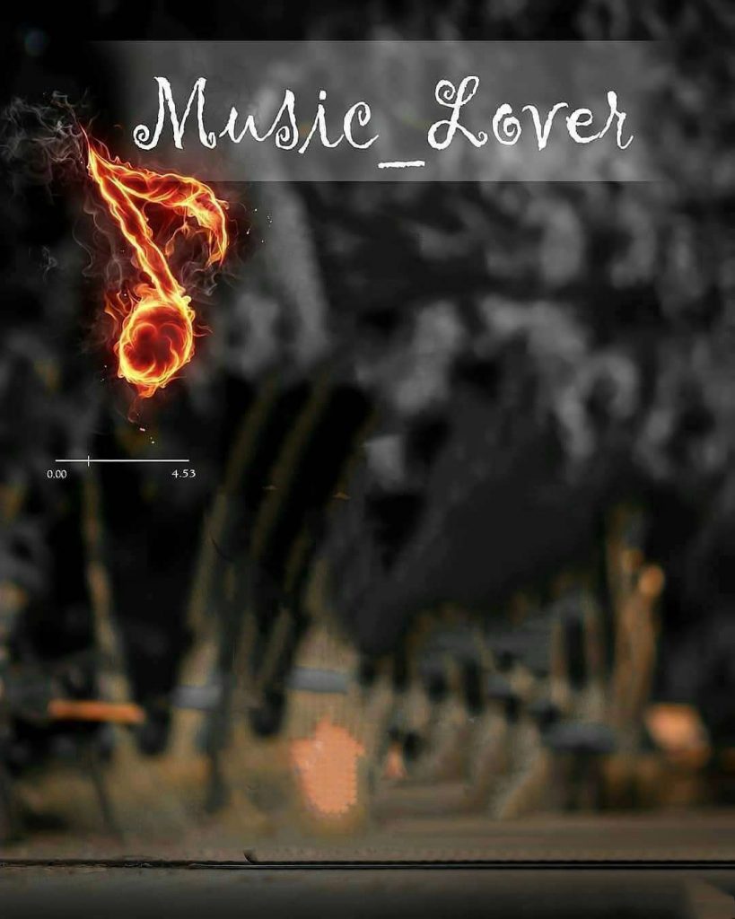 Music Lover Blur PicsArt Background Free Stock Image