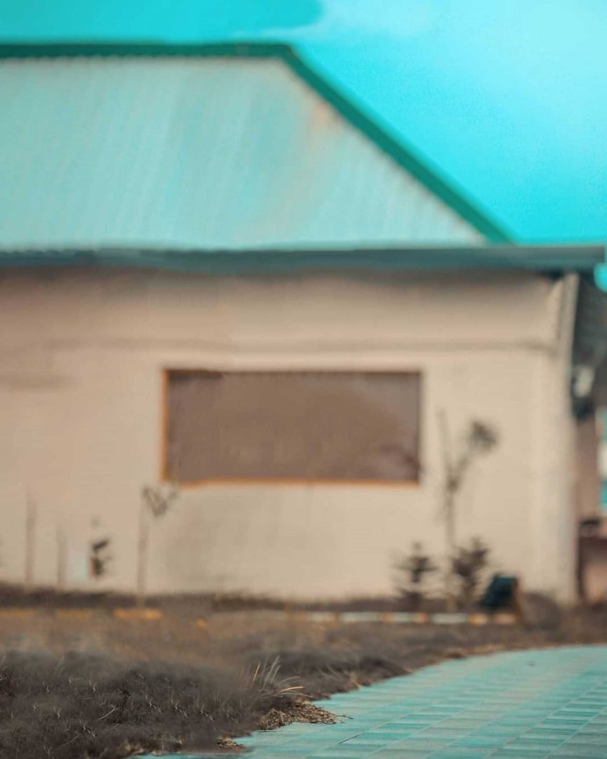 Blurred House Snapseed Background Full HD Stock Image