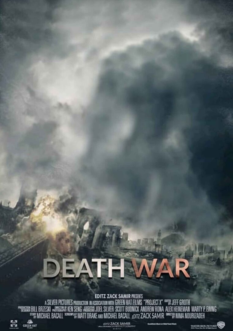 New CB Background Death War Movie Poster