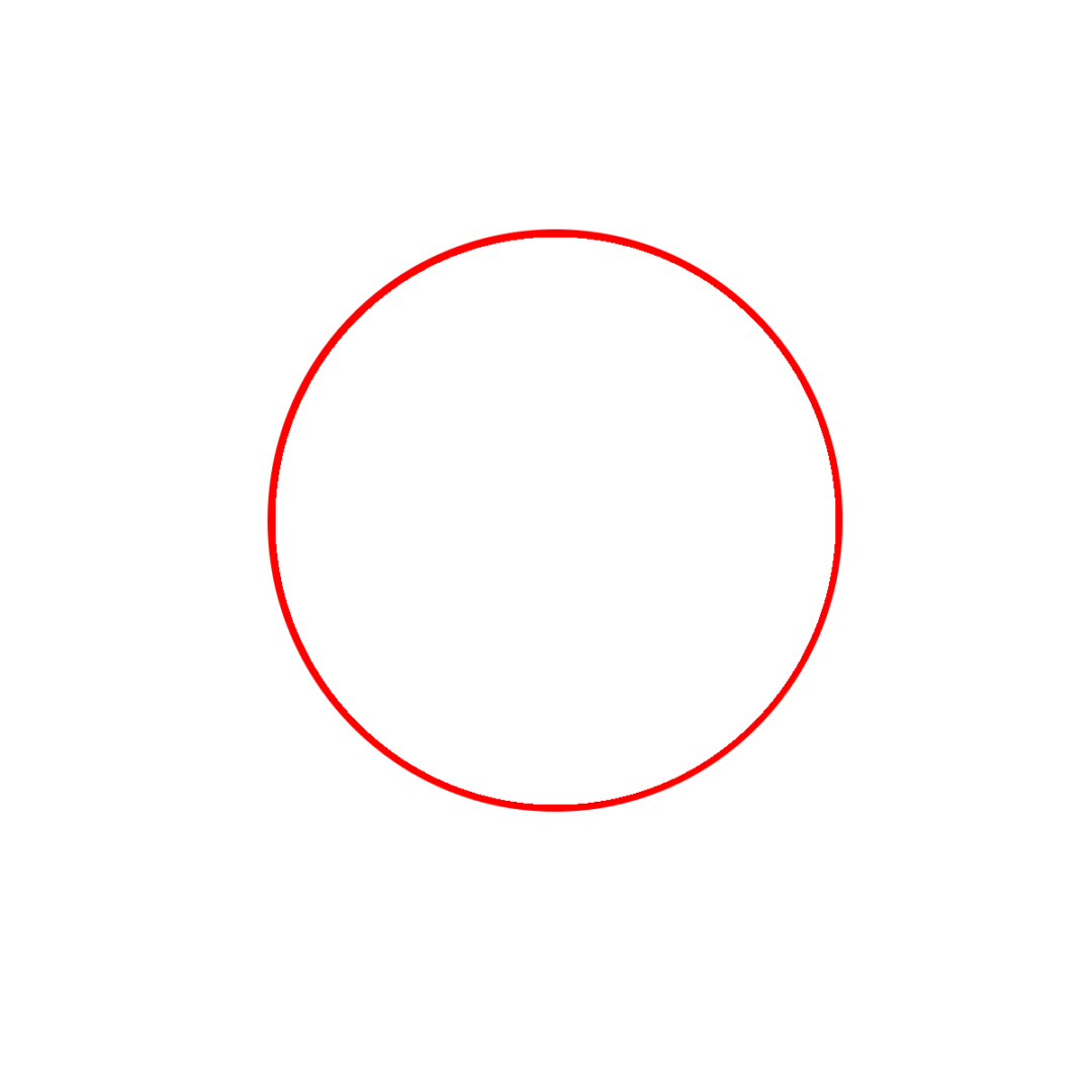 Red Circle PNG Full HD Transparent Image