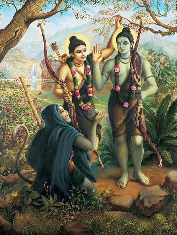 Giving Blessing To Hanuman Shri Ram Photo 4k Wallpaper
