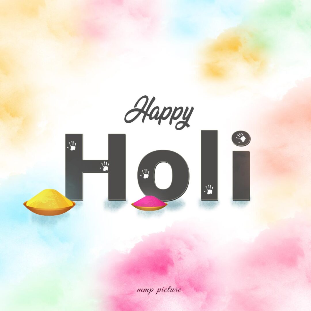 New Happy Holi Image 2024 For Greetings Photo